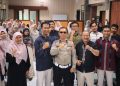 Polres Gresik Tanamkan Budaya Tertib Lalu Lintas Sejak Dini, Gandeng Guru Lewat Polantas Menyapa