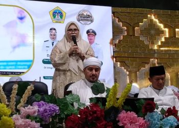 Lautan Manusia Banjiri Pengajian Sedekah Bumi Pemdes Tumapel Gresik
