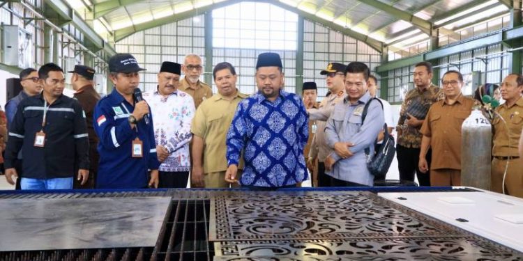 Sentra IKM Logam Gresik Resmi Berdiri, Jadi Fasilitas Produksi Bersama dan Tempat Magang Siswa SMK