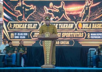 Wabup Gresik Hadiri Pembukaan BHAJAY Cup 2026, Tegaskan Komitmen Pembinaan Atlet dan Penguatan Nilai Sportivitas