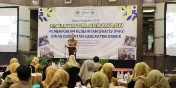 Evaluasi PKG, Wabup Gresik Dorong Hasil Pemeriksaan Jadi Basis Program Kesehatan