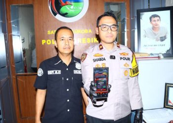 Polres Gresik Tangkap Residivis Pengedar Sabu, Modalnya dari Uang Judi Online