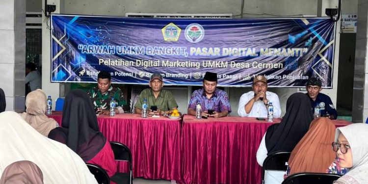 Pasar Digital Menanti, Pemdes Cermen Gresik Dorong UMKM Perluas Jangkauan Konsumen