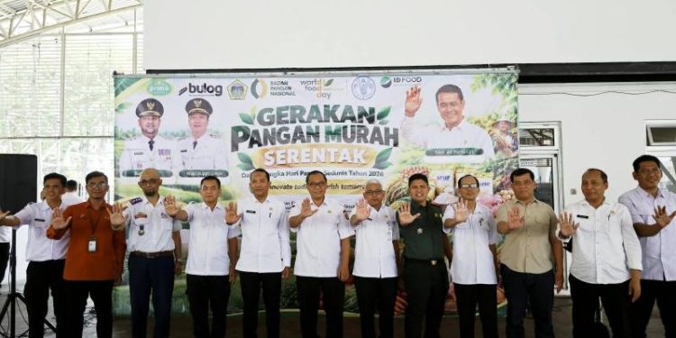 Dinas Pertanian Gresik Gelar Gerakan Pangan Murah di GOR WEP
