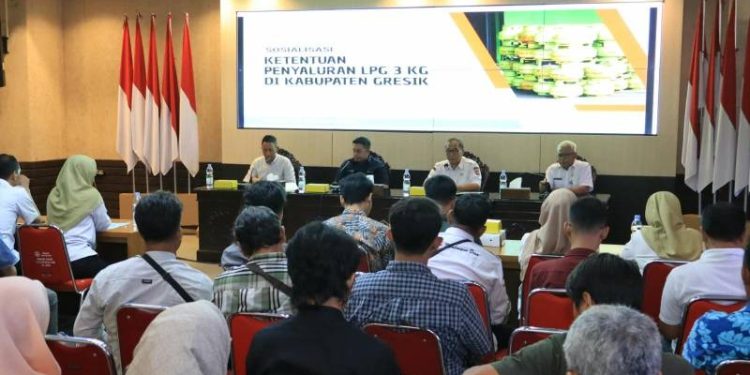 Pemkab Gresik Sosialisasikan Ketentuan Penyaluran LPG 3 Kg, Tekankan Kepatuhan HET dan Ketepatan Sasaran